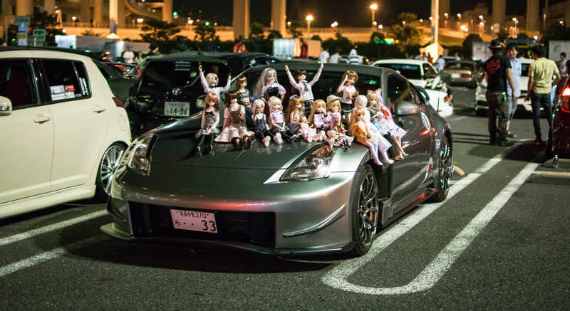 Illustration for article titled You Aren't Prepared For What You'll See At Japan's Craziest Parking Lot